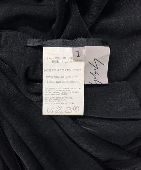 2002SS yohji yamamoto femme デザインブラウス（FE-B14-801）