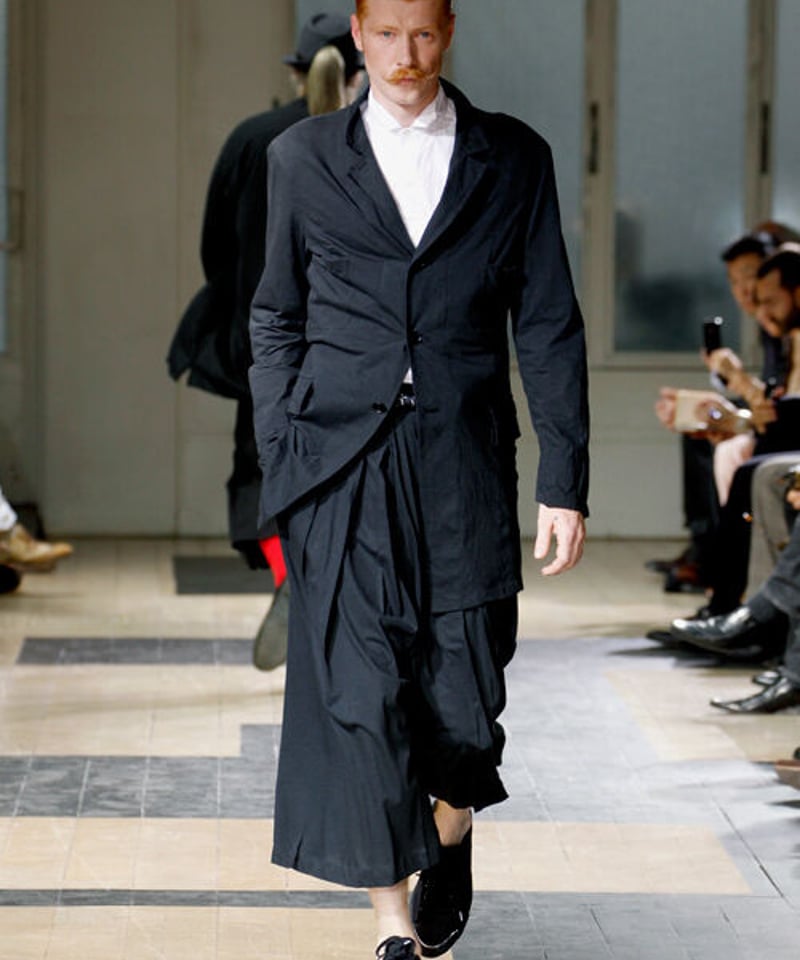 2012ss yohji yamamoto pour homme vintage 黒 ハカマパ...