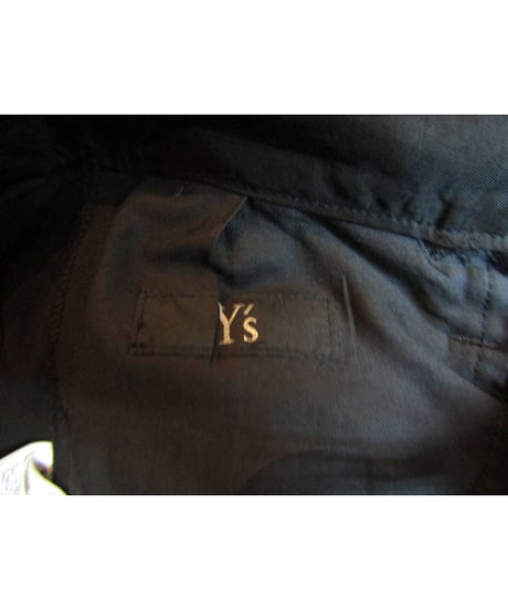 新品・タグ付 Y's yohji yamamoto ポケットデザインストレートパンツ YV-P22-209