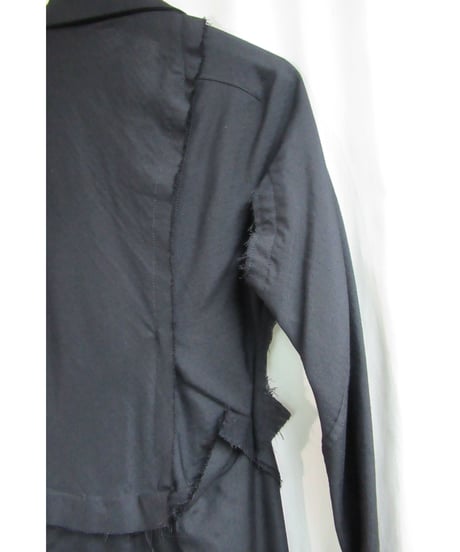 新品 09ss yohji yamamoto femme ダメージ加工デザインジャケット FV-J08-106
