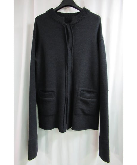 Y's yohji yamamoto 切替えデザインニットカーディガン YA-K59-873