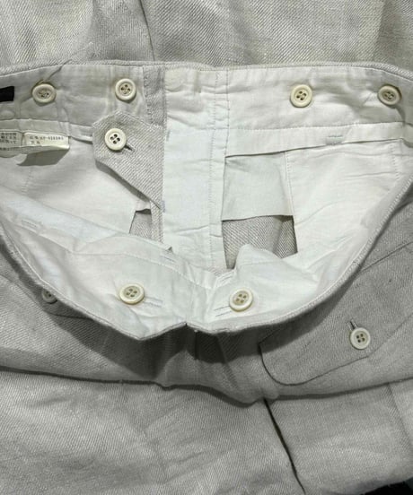 COMME des GARCONS HOMME リネンパンツ（HP-02036S）