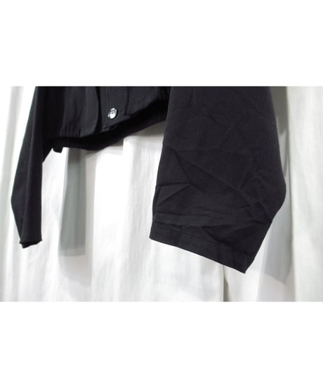 90’s Y’s yohji yamamoto vintage ノーカラー デザインショートジャケット（YQ-J02-103）
