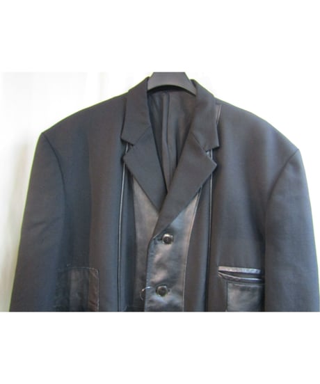 96aw yohji yamamoto pour homme vintage 脱色期 アーマーデザインジャケット HG-J46-806