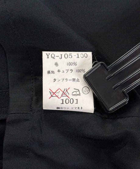 Y's yohji yamamoto ダブルジャケット（YQ-J05-100）