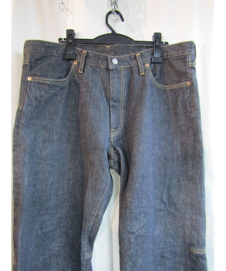 yohji yamamoto POUR HOMME 裾ポケットデザインブラックデニムパンツ HJ-P47-008