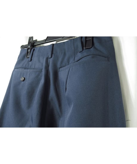 80’s yohji yamamoto pour homme vintage 紺 シンプルテーパードパンツ（HP-2）