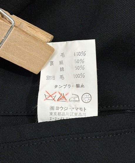 1998AW yohji yamamoto pour homme vintage リバーシブルデザインジャケット（HY-J63-100）