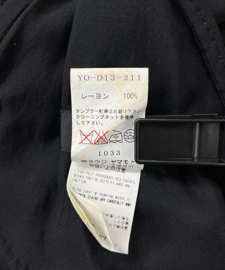 Y's yohji yamamoto 肩ひもワンピース（YO-D13-211）