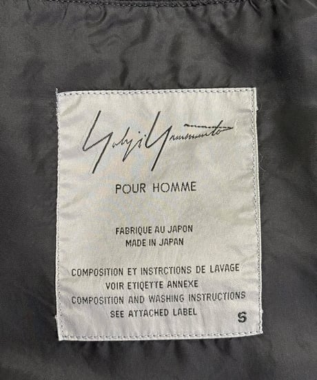 1993SS yohji yamamoto pour homme vintage コットンジャケット（HO-J63-012）