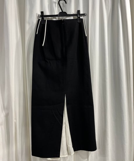 2004SS yohji yamamoto femme デザインロングスカート（FZ-S07-803）