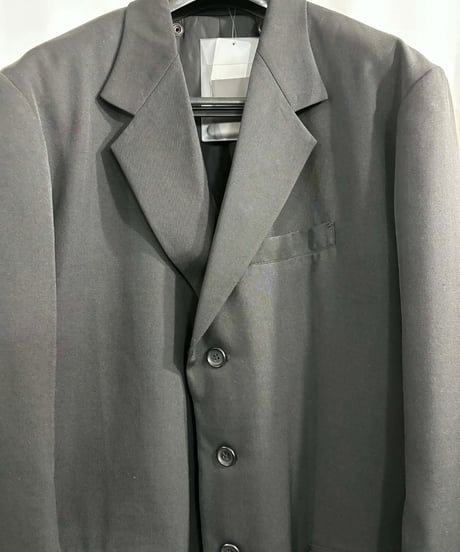 新品 2025AW yohji yamamoto pour homme ライナー付きロングジャケット（HL-J11-835）