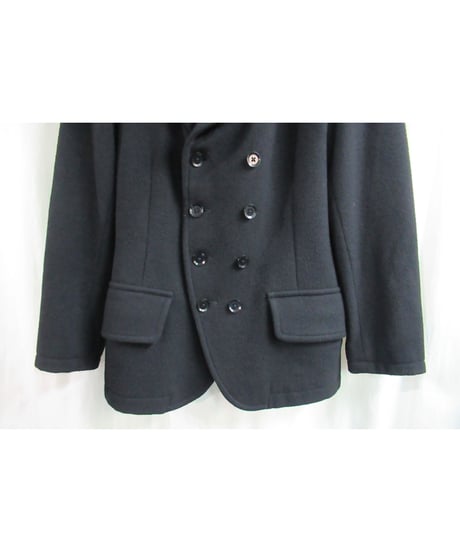 13aw yohji yamamoto pour homme へちま襟 ダブルショートジャケット HQ-J43-131