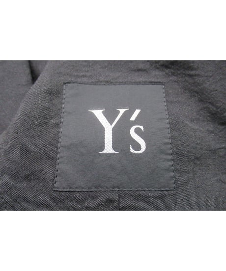 90’s Y’s yohji yamamoto vintage レーヨン 麻 ショートジャケット（YM-J60-206）