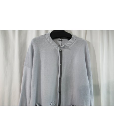 17ss RAGNE KIKAS yohji yamamoto リボンデザインカーディガン ND-K29-081