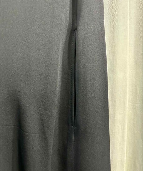 yohji yamamoto +NOIR シルクドレス（NR-D07-402）