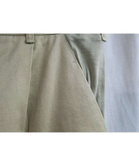 93ss yohji yamamoto femme vintage ベージュ切替えデザインパンツ FC-P83-006