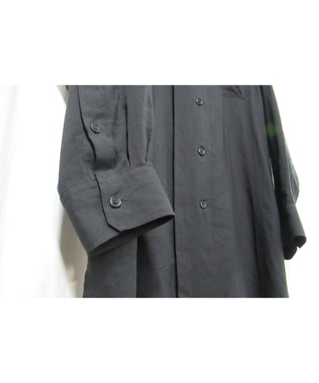 20aw yohji yamamoto pour homme スタンドカラーデザインブラウス（HR-B22-212）