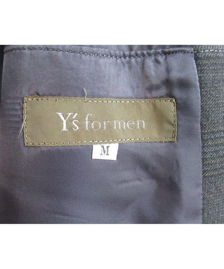 90's Y's for men yohji yamamoto vintage パチポケデザインジャケット ME-J07-103
