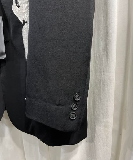 2020SS yohji yamamoto pour homme 2釦刺繡ジャケット（HN-J97-102）