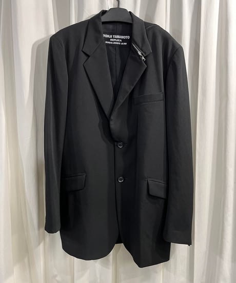 2019AW yohji yamamoto pour homme 04-05AW REPLICA ジッパー付きジャケット（HC-J92-537）