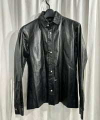 Y's yohji yamamoto レザーブラウス（YG-B05-701）