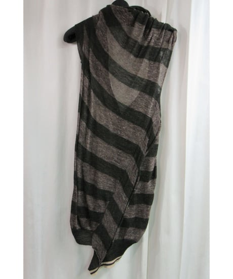 新品 09ss yohji yamamoto femme ボーダーデザインニット FV-K10-352