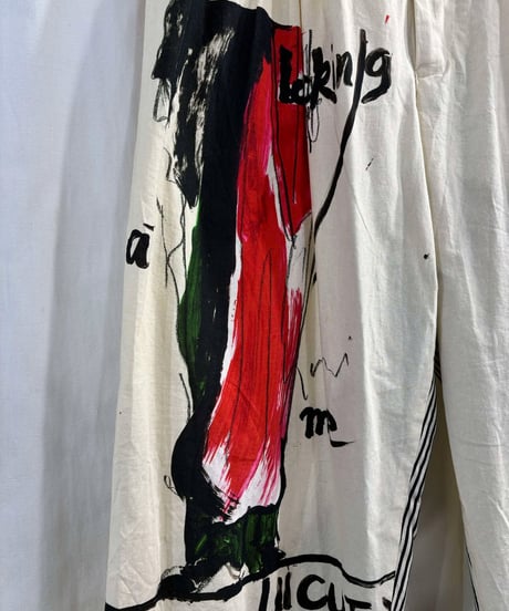 2017SS yohji yamamoto pour homme ワイドパンツ（HD-P73-042）