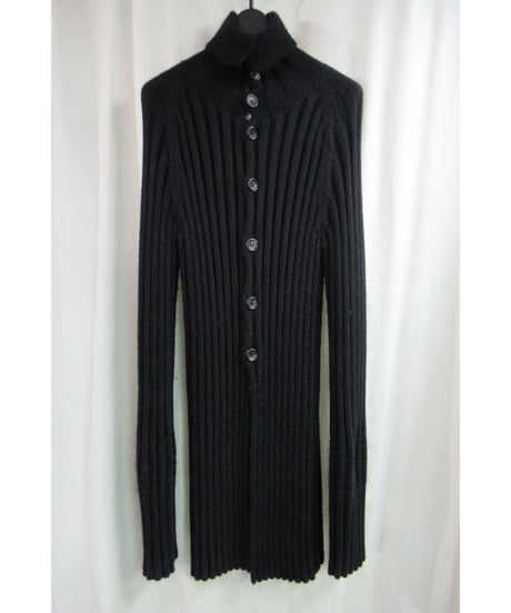 95aw yohji yamamoto femme vintage リブニットカーディガン FE-K28-191