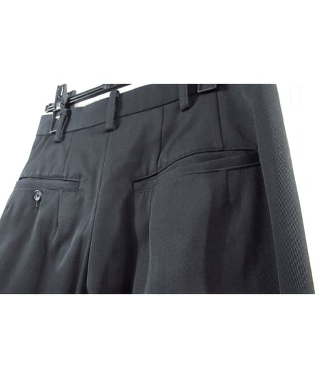 80’s yohji yamamoto pour homme vintage ２タック クロップドテーパードパンツ（HP-4）