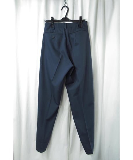 80’s yohji yamamoto pour homme vintage 紺 シンプルテーパードパンツ（HP-2）