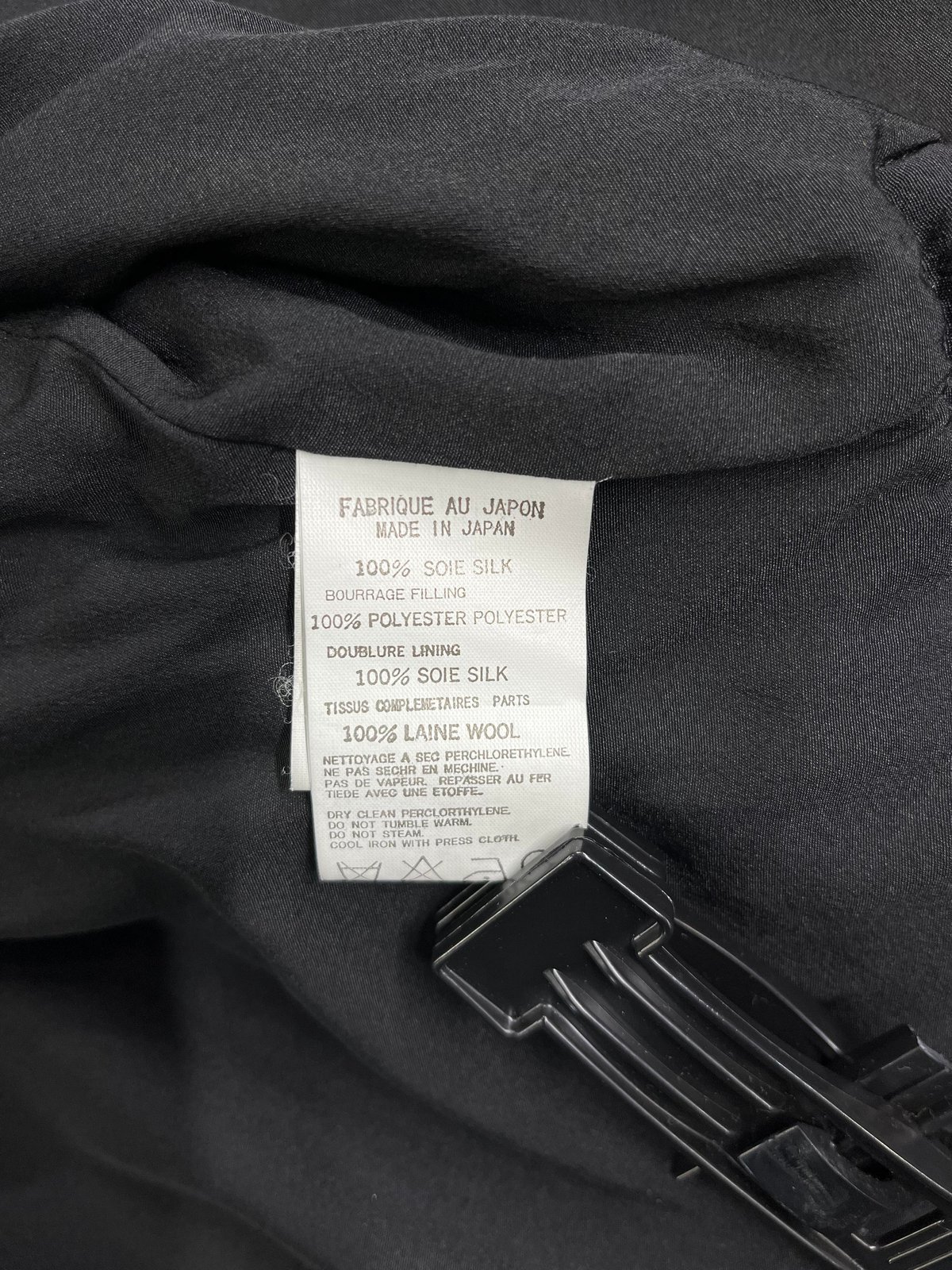 2002AW yohji yamamoto femme シルク ライダースジャケット（FM-J