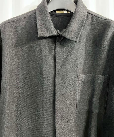 Y's for men yohji yamamoto スナップ釦 ウールブラウス（MS-B13-121）