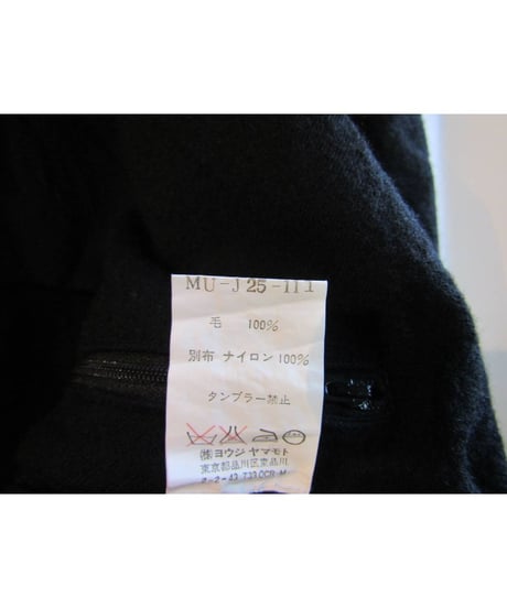 Y's for men yohji yamamoto シワ加工シンプルジャケット MU-J25-111