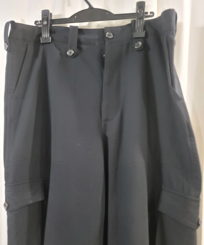 レア 1997aw yohji yamamoto pour homme ワイドミリタリーパンツ