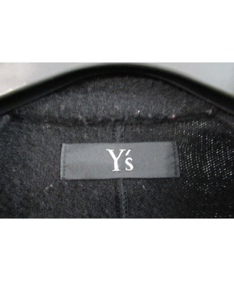 Y's yohji yamamoto 素材切り替えデザインショートPコート YP-T89-165