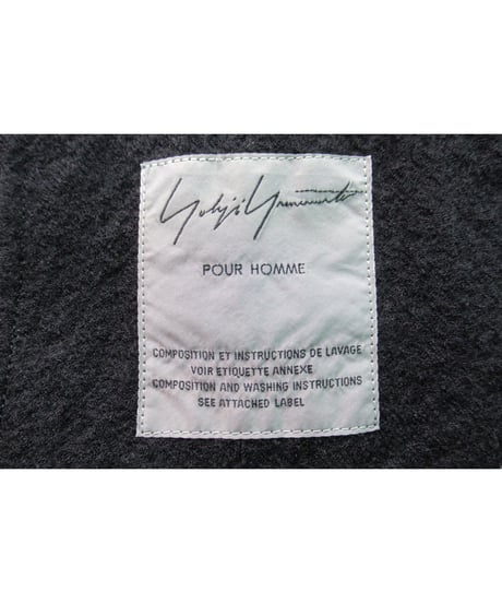 レア 15aw yohji yamamoto pour homme JK SAMPLE セットアップ HY-J46-113