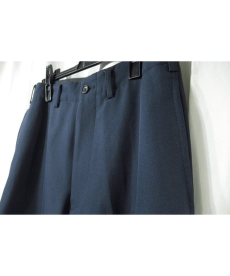 80’s yohji yamamoto pour homme vintage 紺 シンプルテーパードパンツ（HP-2）
