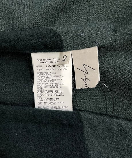 2015AW yohji yamamoto femme デザインマントコート（FY-C04-115）