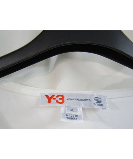Y-3 yohji yamamoto バックプリント襟デザインカットソー 3C-9
