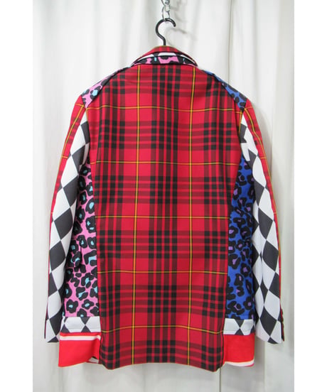 2020aw COMME des GARCONS HOMME PLUS プリント パッチワークデザインジャケット（PF-J007）