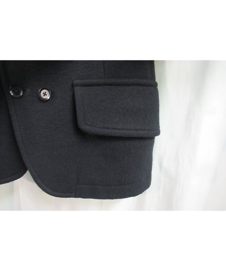 13aw yohji yamamoto pour homme へちま襟 ダブルショートジャケット HQ-J43-131