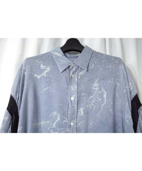 Y’s yohji yamamoto デザインプリントブラウス（YO-B08-213）