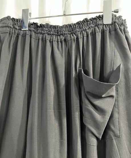 未使用タグ付き 2023SS Y's yohji yamamoto サルエルパンツ（YZ-P12-200）
