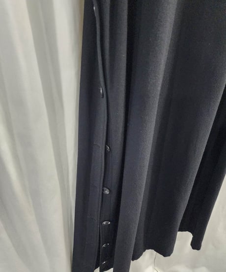 2018aw yohji yamamoto pour homme 黒 デザインドレス (HV-D10-108)