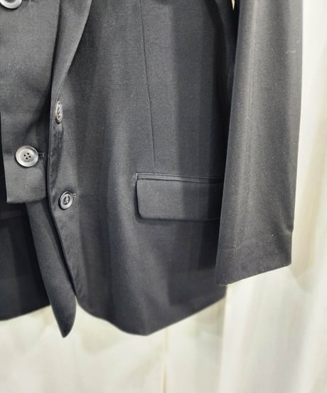 2017aw yohji yamamoto pour homme レザー襟デザインジャケット (HK-J24-108)