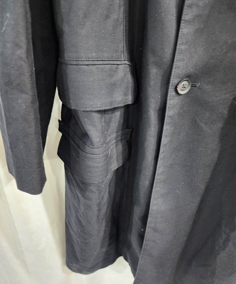 2019ss yohji yamamoto pour homme 黒 ドクタージャケット (H 2019ss yohji yamamoto pour homme 黒 ドクタージャケット (H