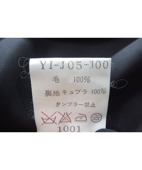 90’s Y’s yohji yamamoto vintage シンプルデザインジャケット（YI-J05-100）