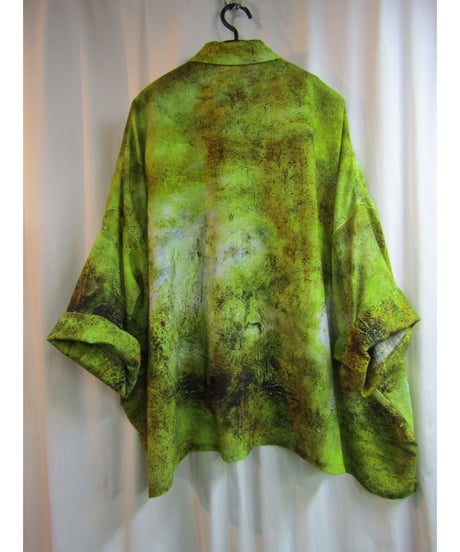 Y's yohji yamamoto プリント変形BIGブラウス