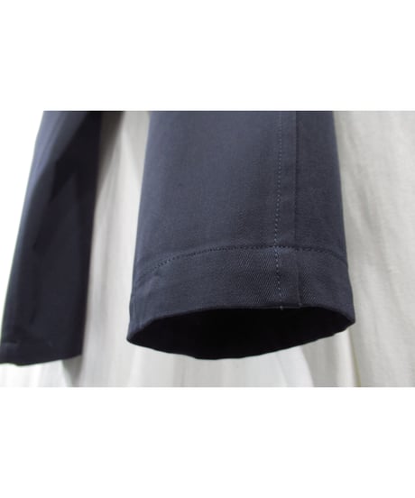 93ss yohji yamamoto pour homme vintage 刺繡デザイン 紺 テーパードパンツ（HO-P15-100）